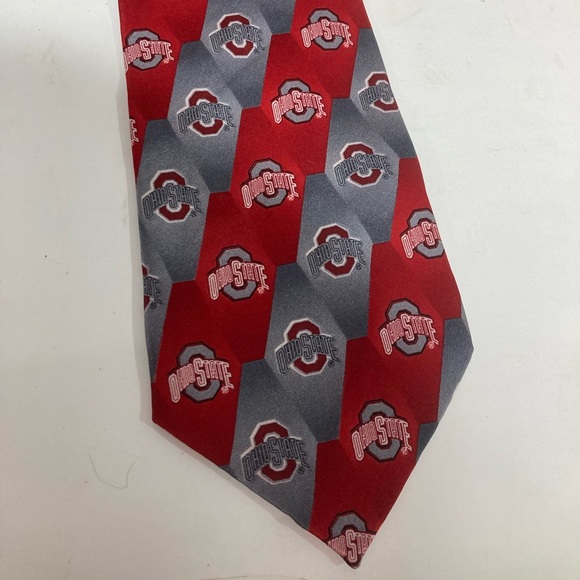 Pre owned Eagle wings Ohio state tie - Picture 2 of 3